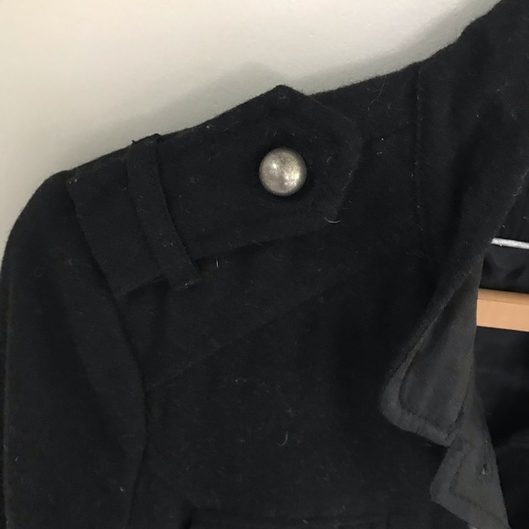 H&M black jacket coat size 8 - Picture 4 of 8